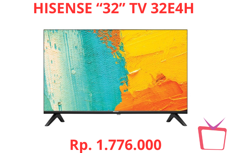 Review TV "32" Hisense 32E4H Spesifikasi dan Harga
